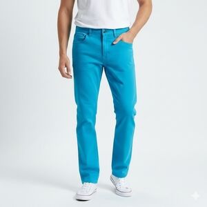 Los angeles slim fit Jeans mens  blue size W32 L30‎